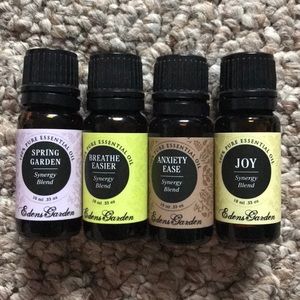 4 Full and Unused Essential Oil Blends 10ml